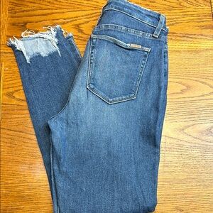 Joe's Jeans Blue Cropped Ankle Jeans